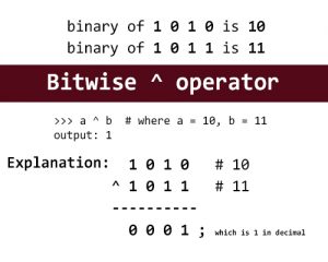 Bitwise Operators In Python